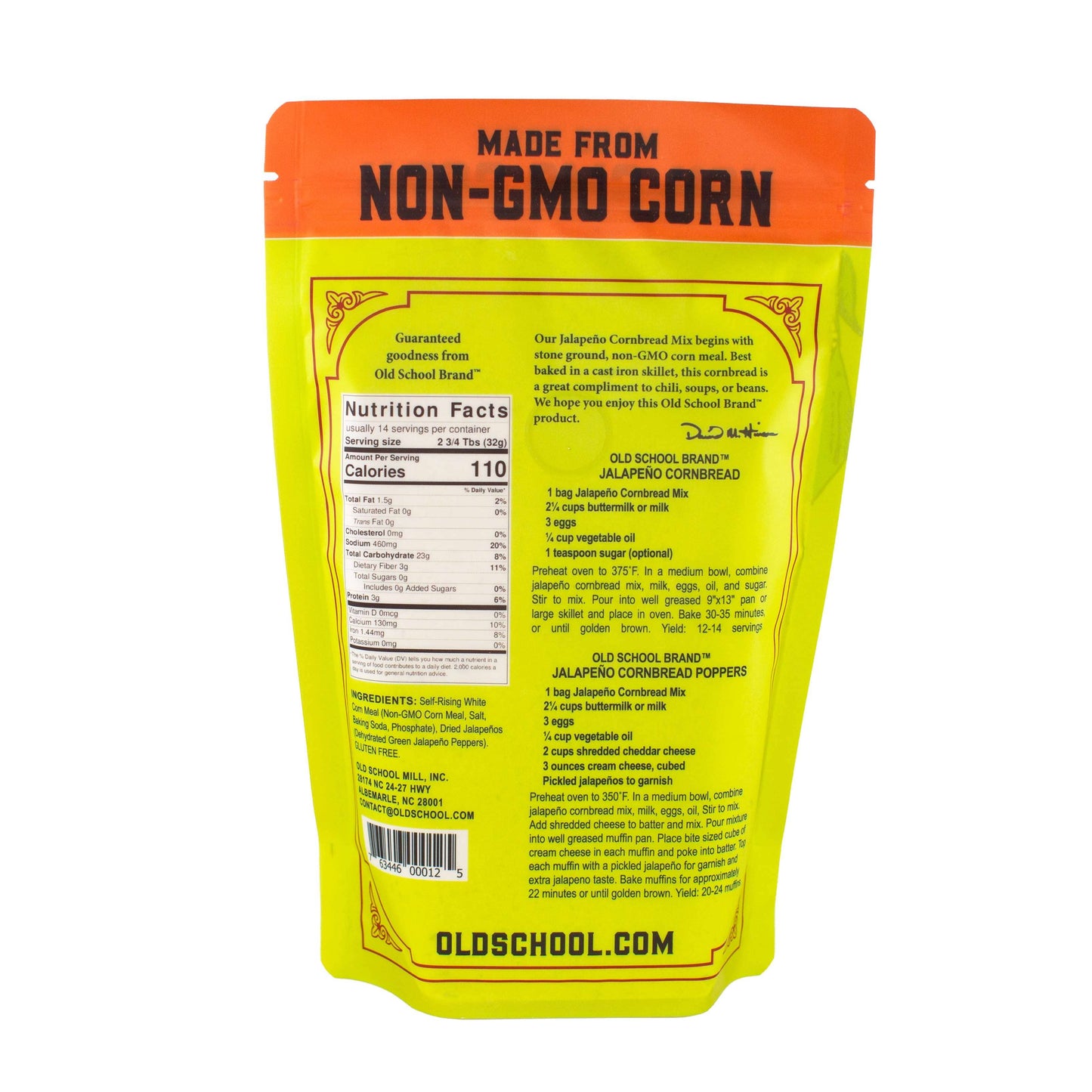 Old School Brand™ - Jalapeno Cornbread Mix