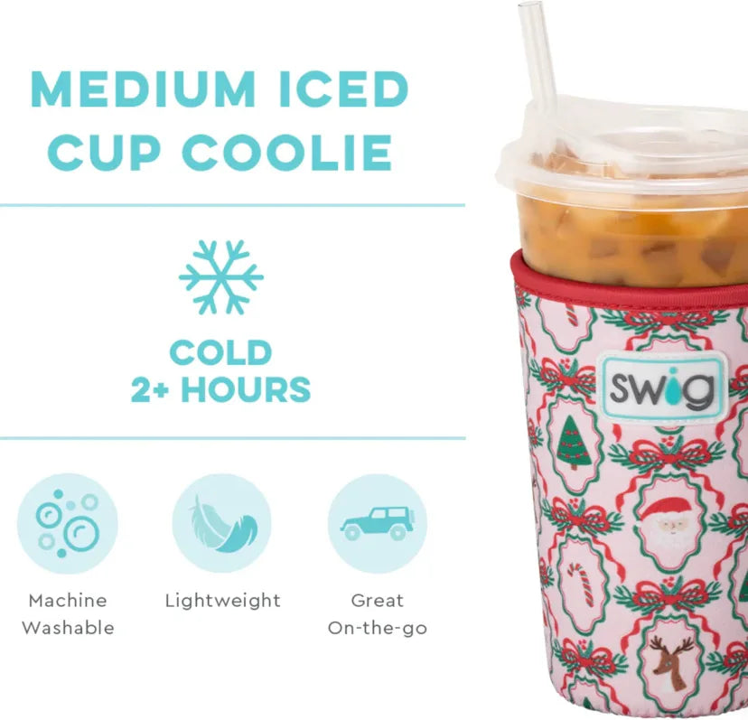Christmas Cameos Iced Cup Coolie (medium)