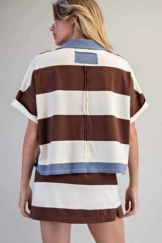 Coco Stripe Matching Set