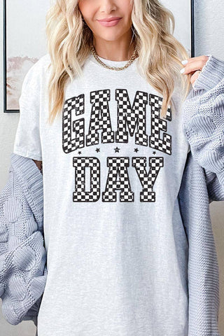 COLORBEAR - Checkered Game Day Graphic Heavyweight Tee