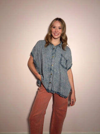 {JBD} Vintage Mauve Barrel Jeans