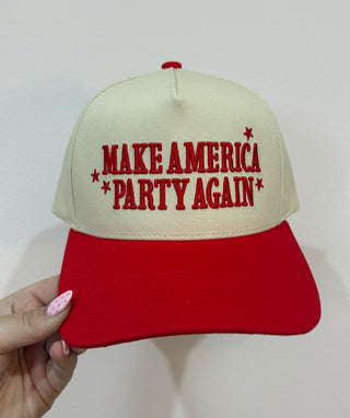 Make America Party Again Trucker Hat