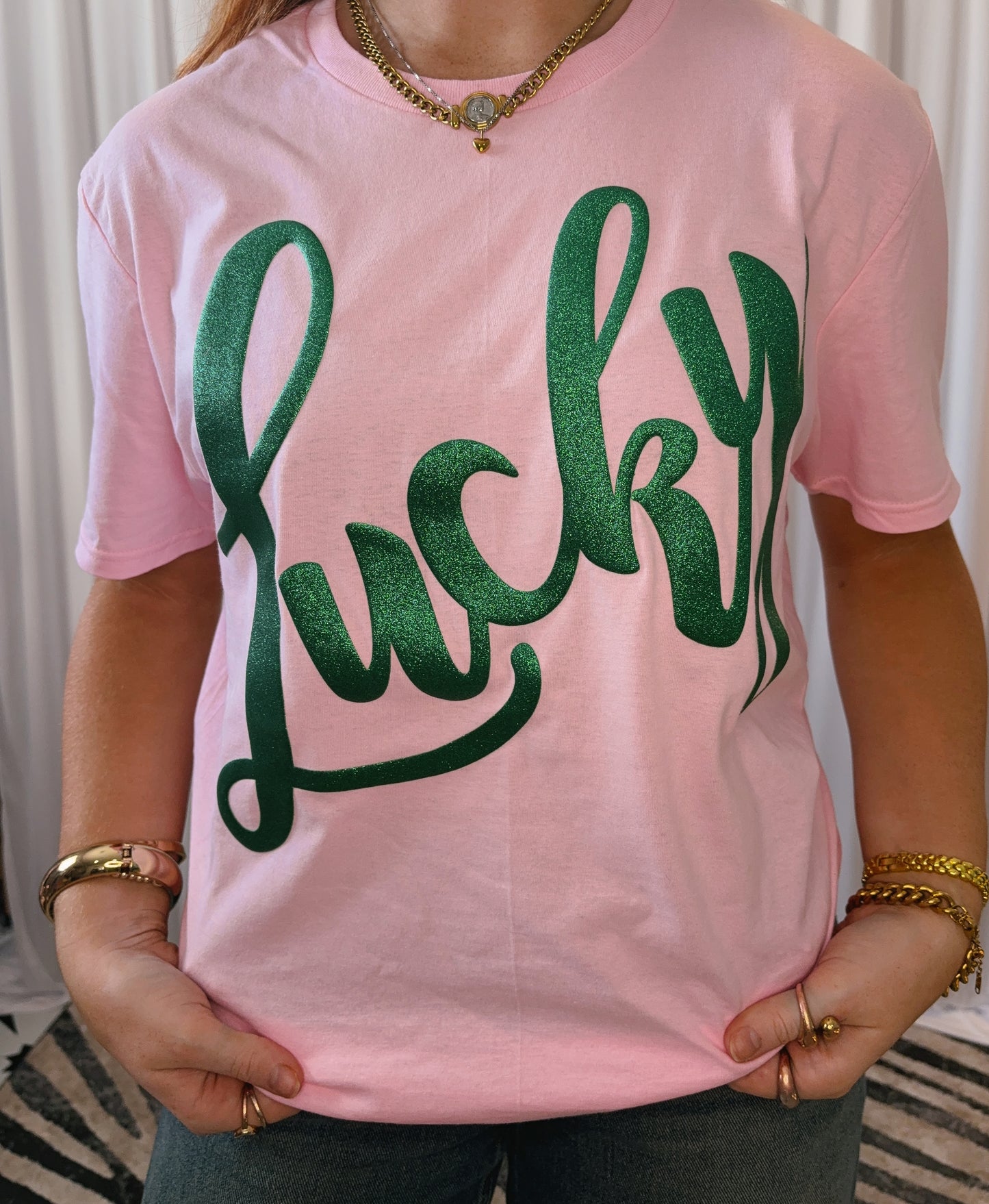 Lucky Glitter Tee