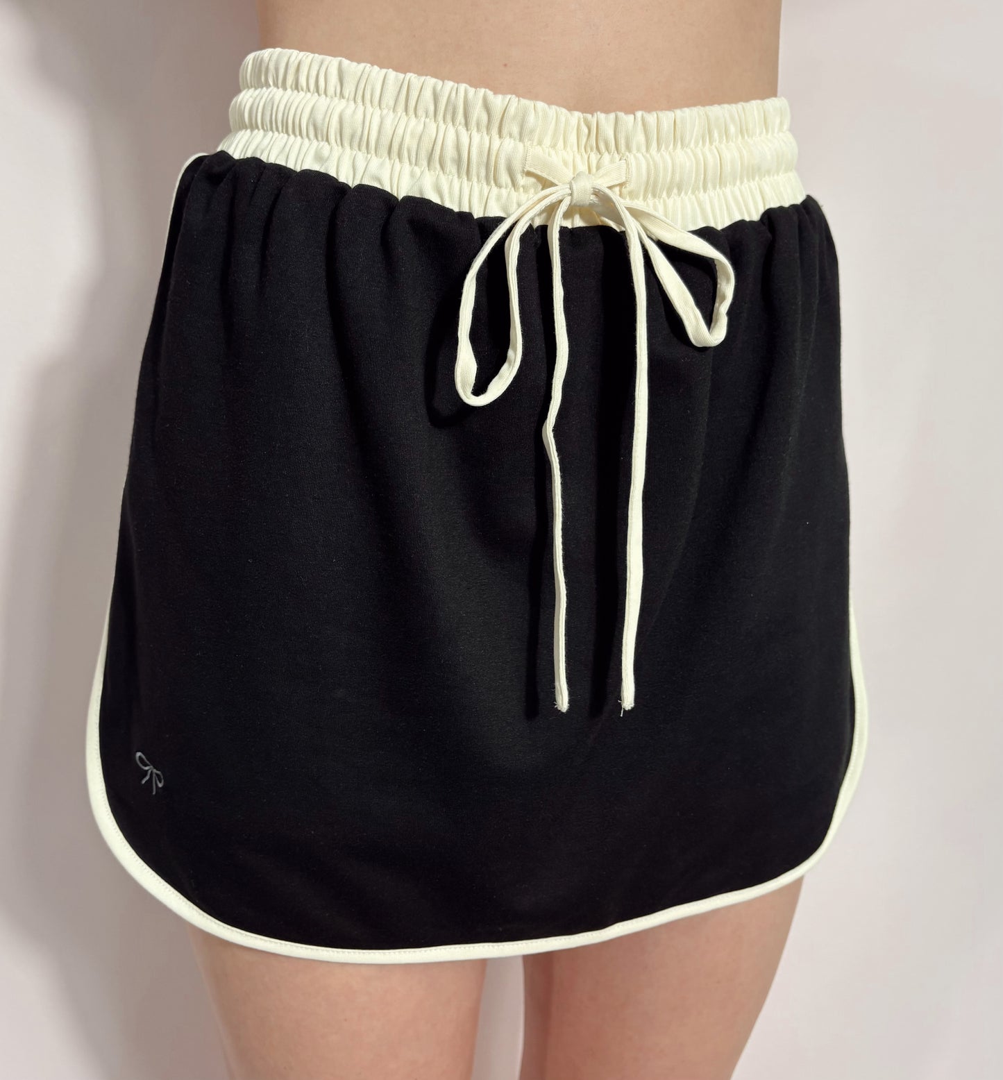 Black Skort Set