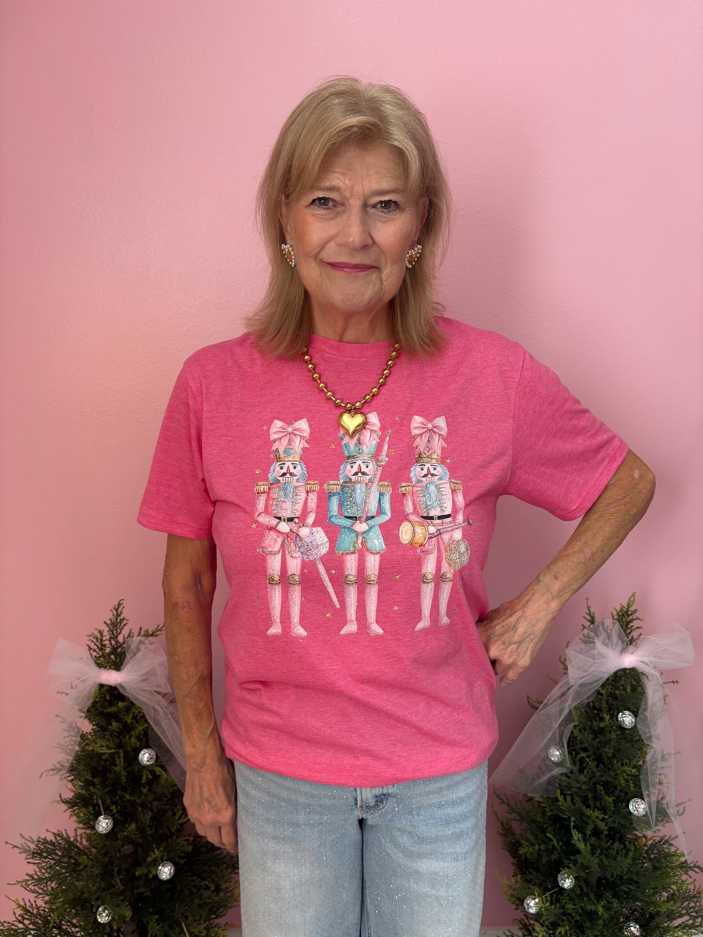 Pink Nutcracker Graphic Tee