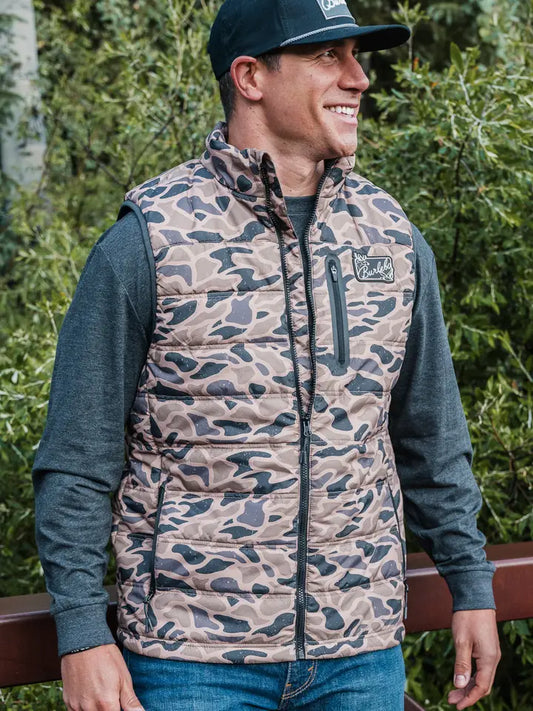Puffer Vest - Gauge Camo