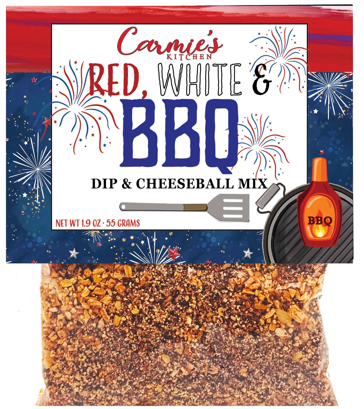 Carmie's Kitchen - Red White & BBQ Dip Mix