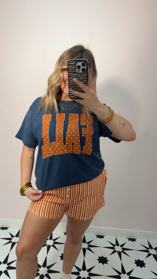 Fall Polka Dot Tee