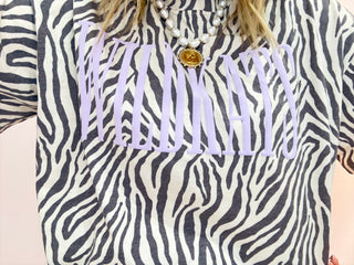 Zebra Wildkat Tee