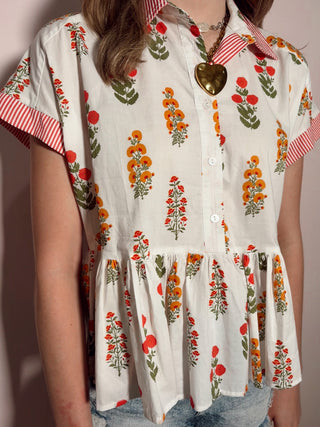 Floral Printed Top
