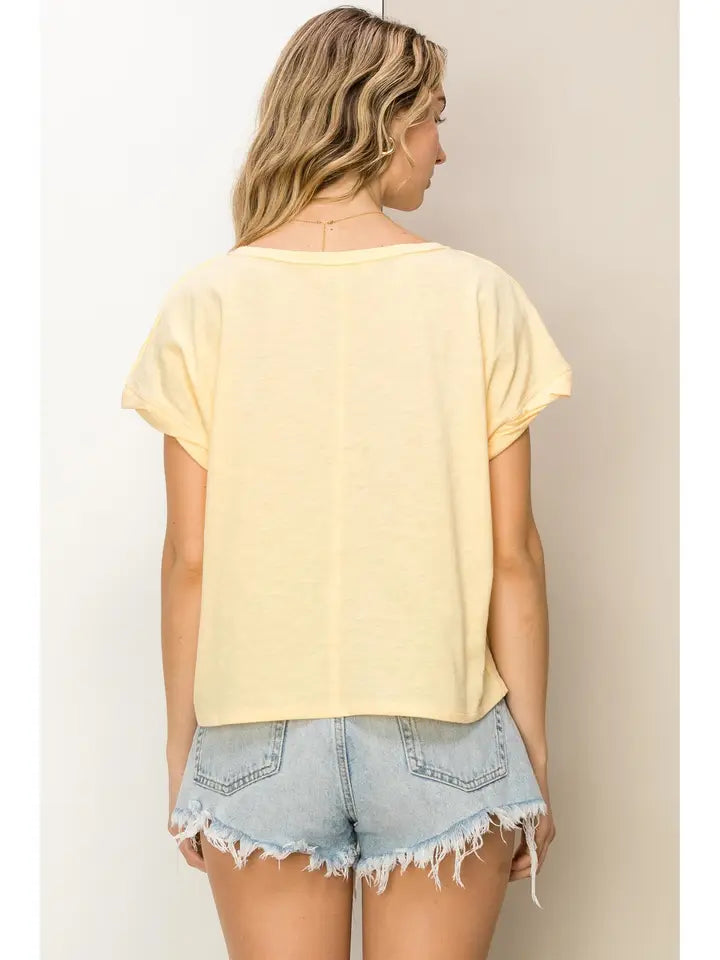 Sunny Short Sleeve Top