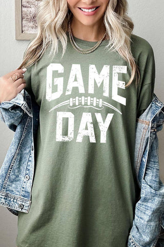 COLORBEAR - Game Day Football Graphic Heavyweight Tee