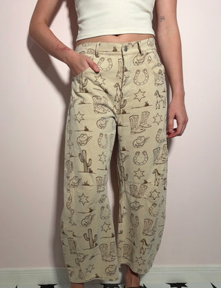 Out West Barrel Jeans