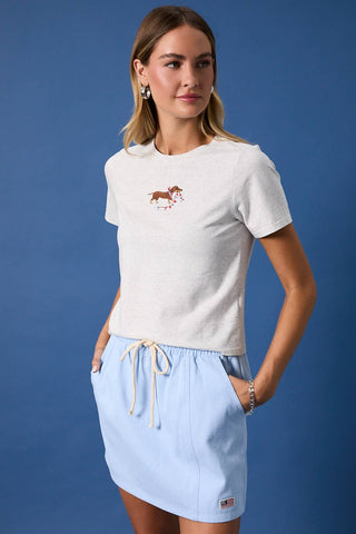 USA Dachshund Baby Tee