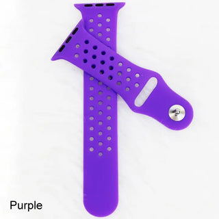 Breathable Silicone Sports Smart Watch Bands