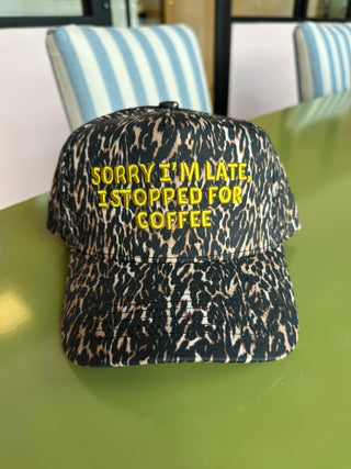 I Stopped for Coffee Hat