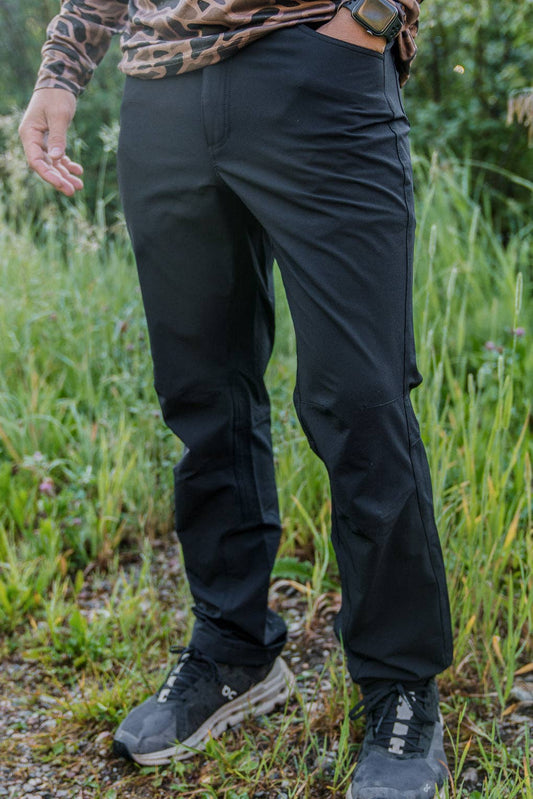 BURLEBO - Challenger Pant - Midnight Black