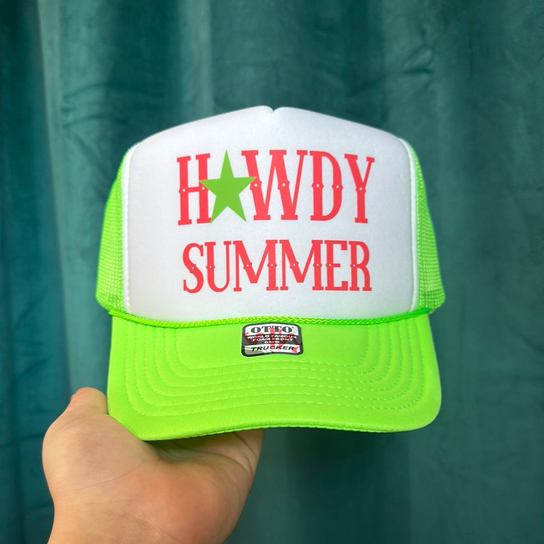 Howdy Summer Trucker Hat