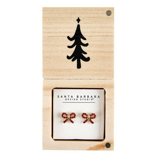 Santa Barbara Design Studio by Creative Brands - Treasure Box Earrings - Winter Wonderland