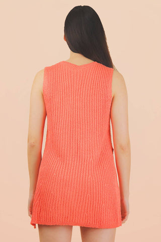 VERY J - 12W3359NSET-Knit Sweater Comfy Top & Shorts Set