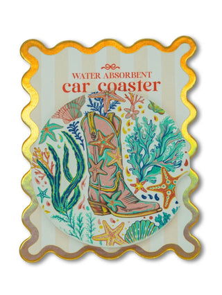 Absorbent Car Coasters