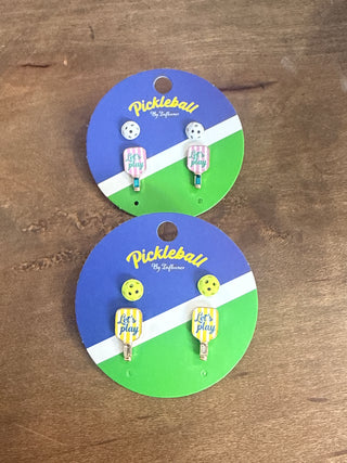 Let’s Play Pickleball Earrings