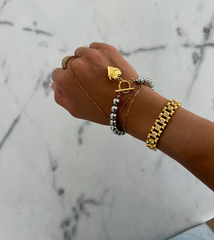 Glam Heart Bracelet