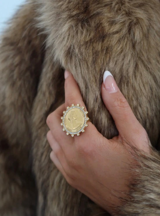 Bling Coin Ring