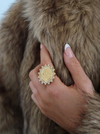Bling Coin Ring