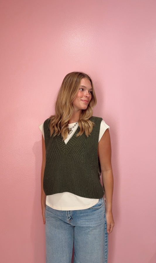 Olivia Green Top