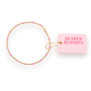 Hot Pink Dainty Poppi Bracelet