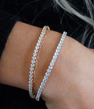 Stretchy Tennis Bracelet
