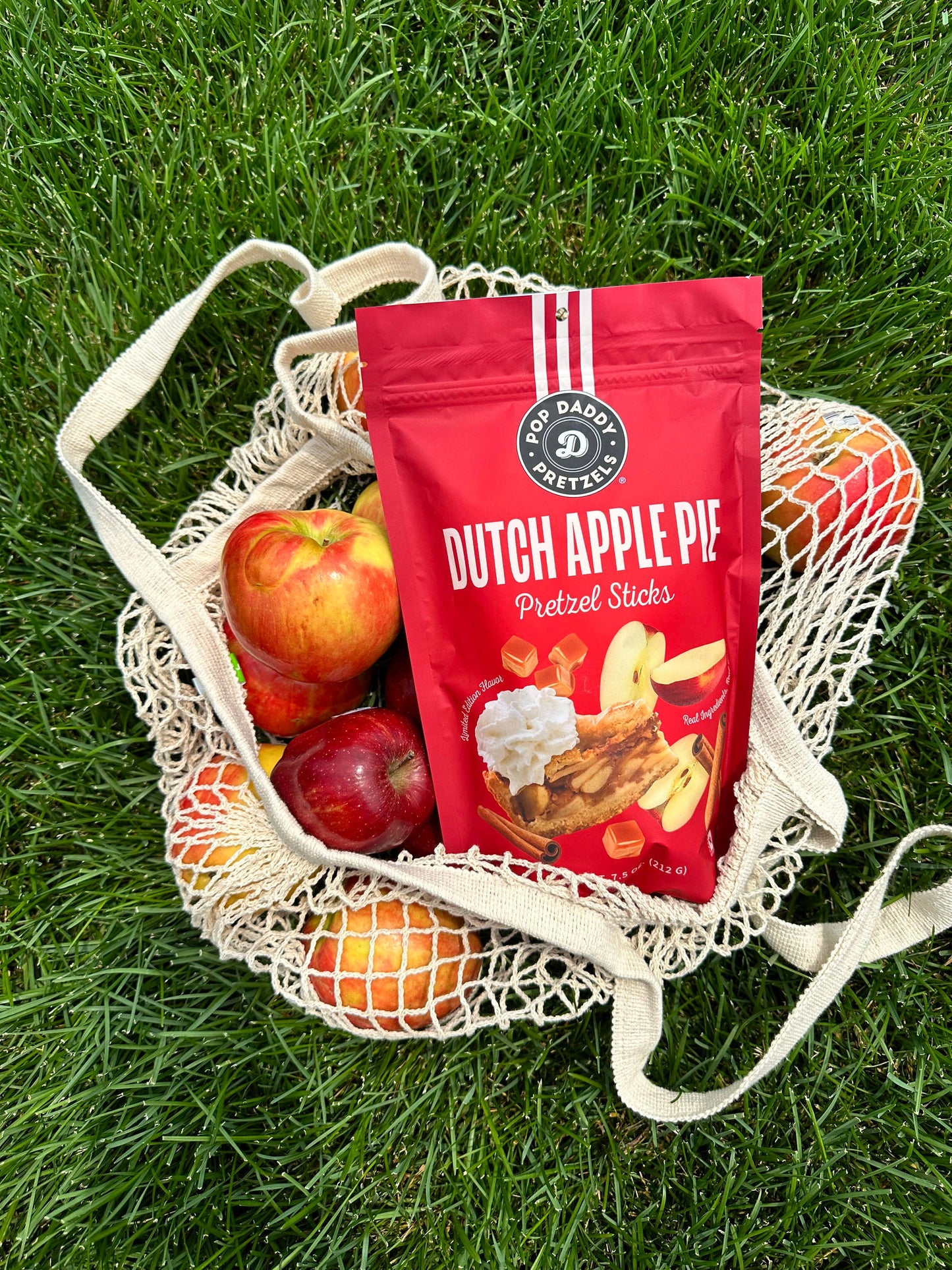 Pop Daddy Snacks - Pop Daddy Dutch Apple Pie Seasoned Pretzels 7.5oz(seasonal)