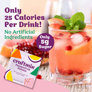 Craftmix - Passionfruit Paloma Cocktail / Mocktail Mixer