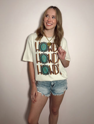 Triple Howdy Tee