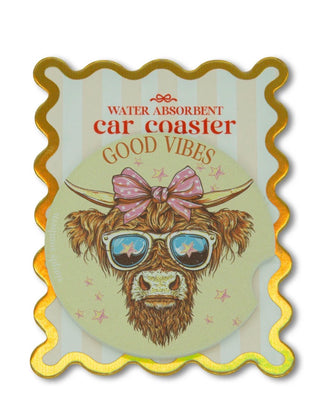 Absorbent Car Coasters