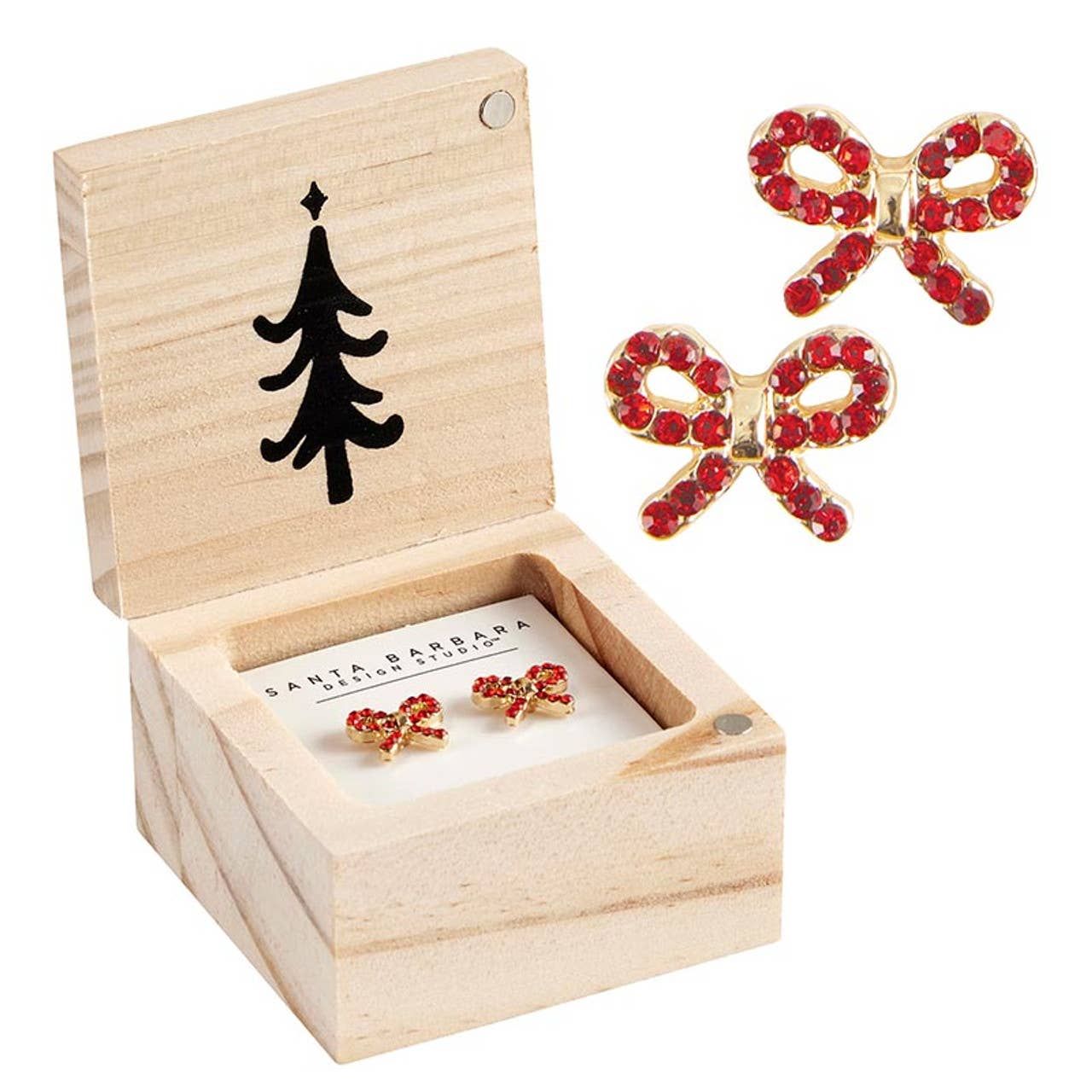 Santa Barbara Design Studio by Creative Brands - Treasure Box Earrings - Winter Wonderland