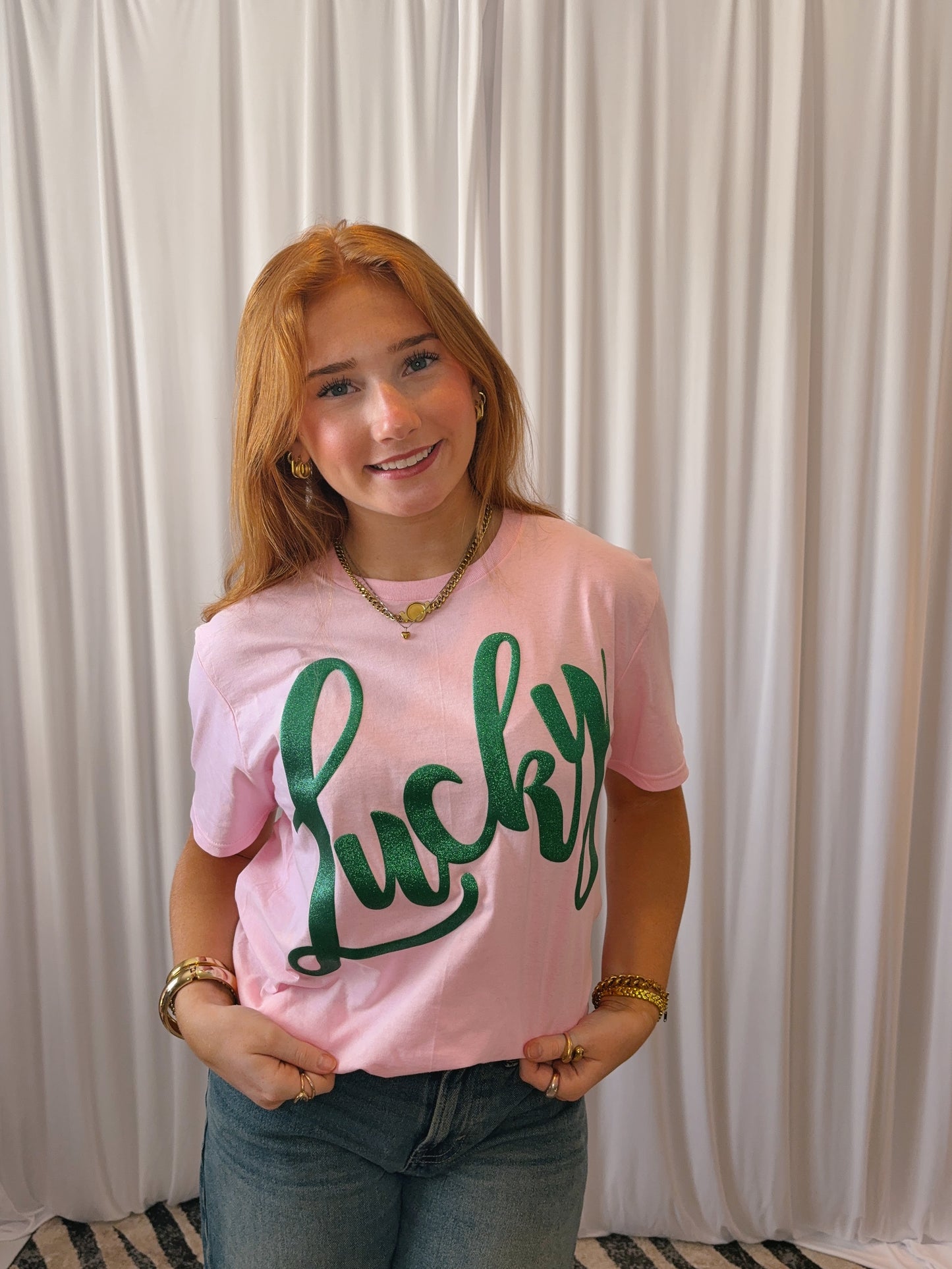 Lucky Glitter Tee
