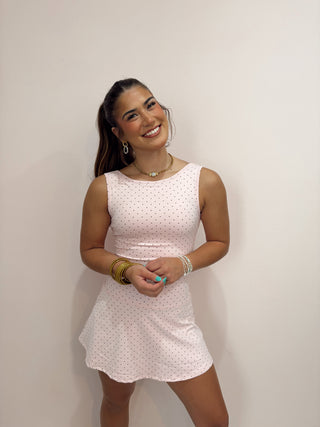 Polka Dot Athletic Dress