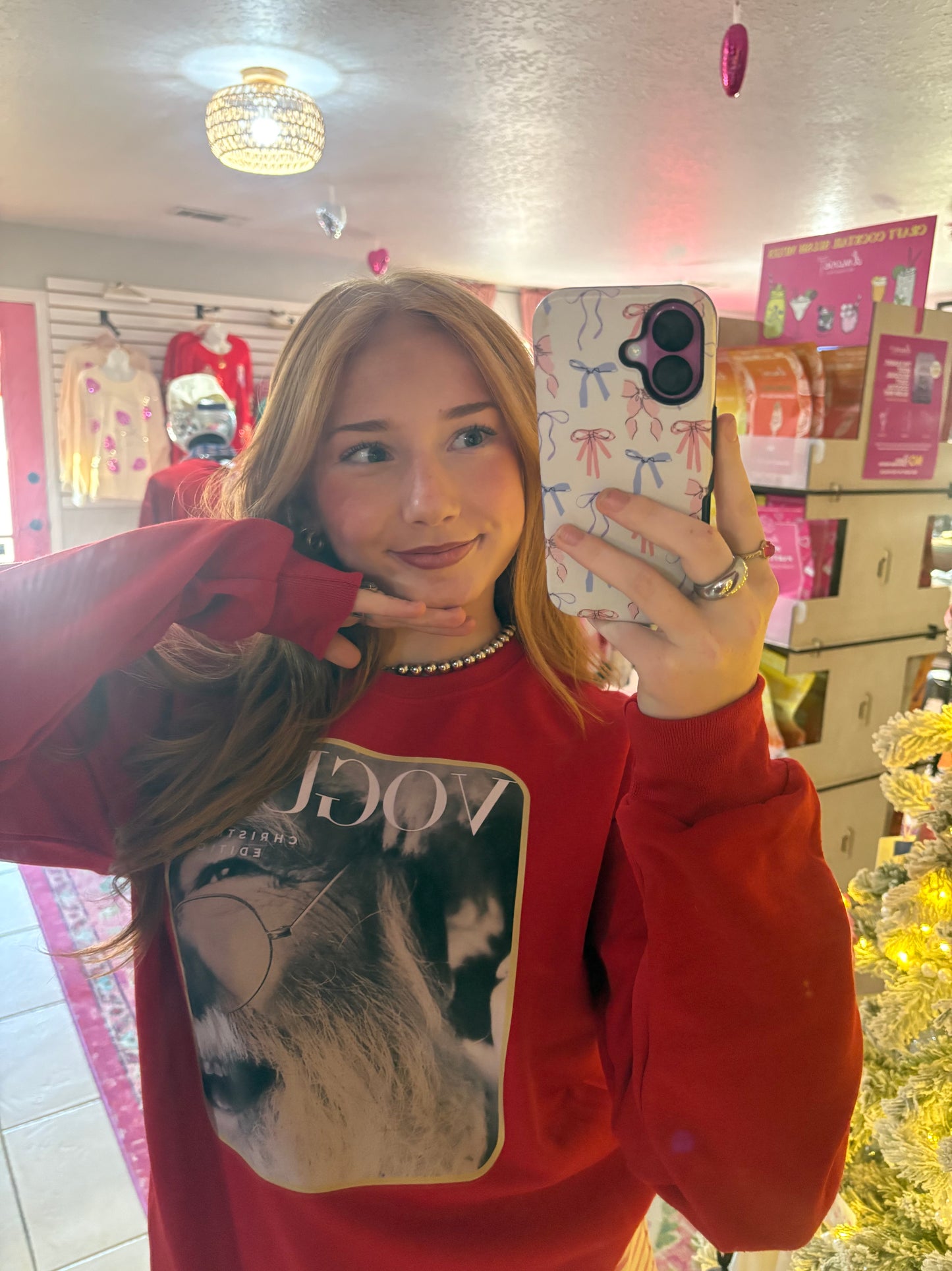 Santa Vouge Sweatshirt