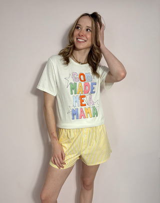 God Made Me A Mama Tee