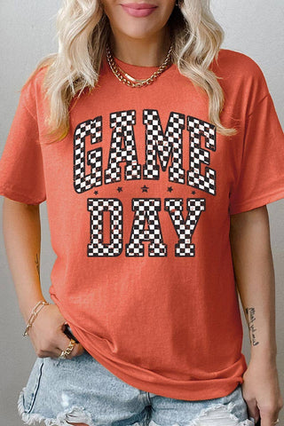 COLORBEAR - Checkered Game Day Graphic Heavyweight Tee