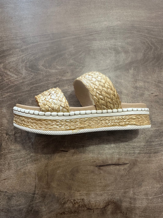 Leanna Natural Platform - Sandal