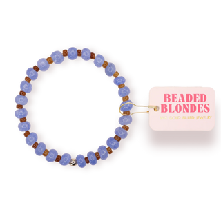 Caroline Bracelet in Blue and Brown