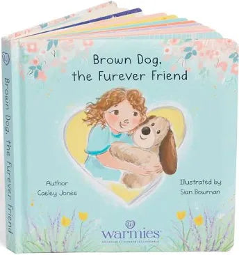 Brown Dog, The Furever Friend Board Book, Warmies