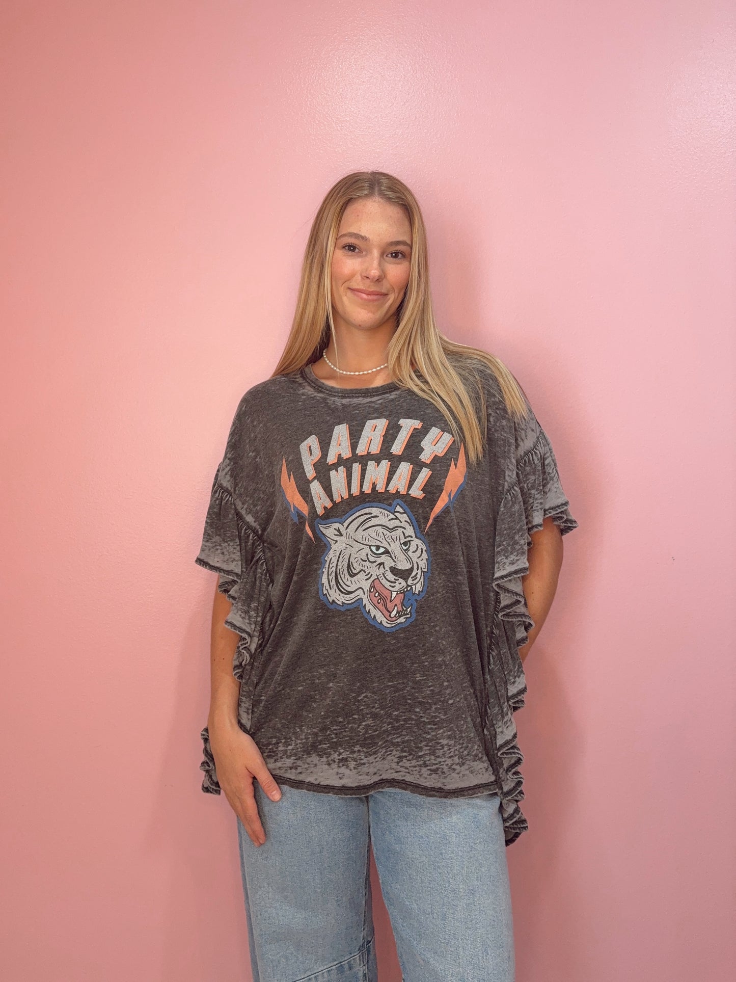 Party Animal Ruffle Topping