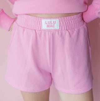 Lulu Mac - TERRY CLOTH SHORT- BUBBLEGUM