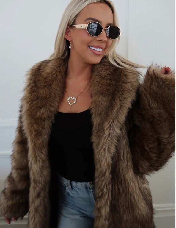 Large Diamond Heart Necklace