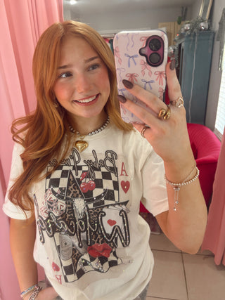 Wildcard Rhinestone Tee