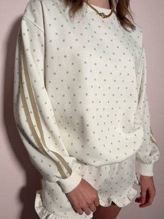 Tan Polka Dot Set
